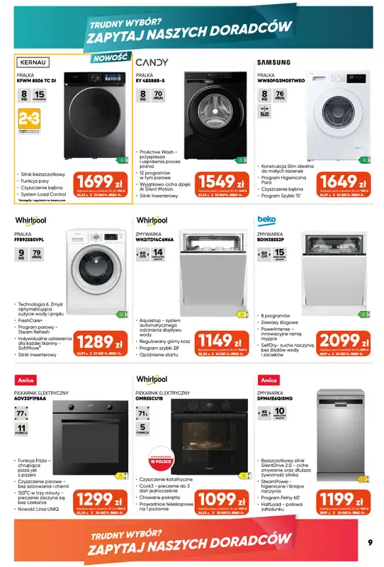 Max Elektro - gazetka promocyjna Gazetka od czwartku 29.10 do poniedziałku 30.11 - strona 9