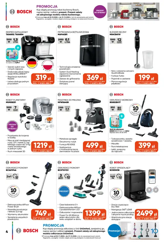 Max Elektro - gazetka promocyjna Gazetka od czwartku 29.10 do poniedziałku 30.11 - strona 4