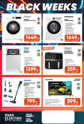 Max Elektro - gazetka promocyjna Gazetka od czwartku 29.10 do poniedziałku 30.11 - strona 12