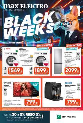 Max Elektro - gazetka promocyjna Gazetka od czwartku 29.10 do poniedziałku 30.11