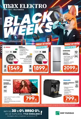 Max Elektro - gazetka promocyjna Gazetka od czwartku 29.10 do poniedziałku 30.11