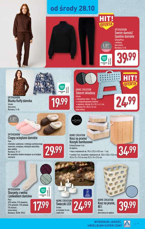 Aldi - gazetka promocyjna Akcesoria kuchenne w super cenach! od środy 28.10 do soboty 31.10 - strona 9