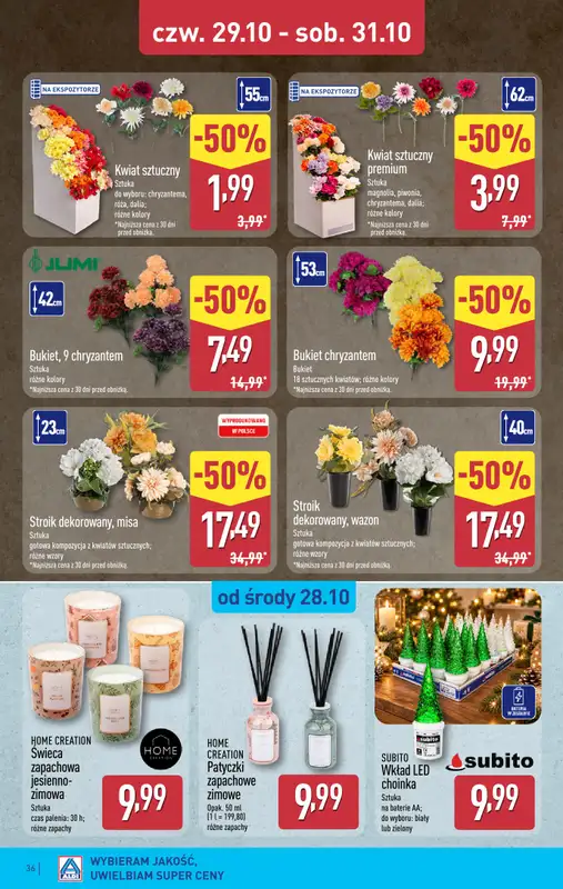 Aldi - gazetka promocyjna Pełny katalog! od poniedziałku 26.10 do soboty 31.10 - strona 36