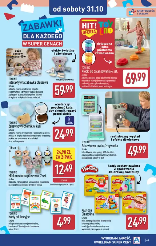 Aldi - gazetka promocyjna Pełny katalog! od poniedziałku 26.10 do soboty 31.10 - strona 49