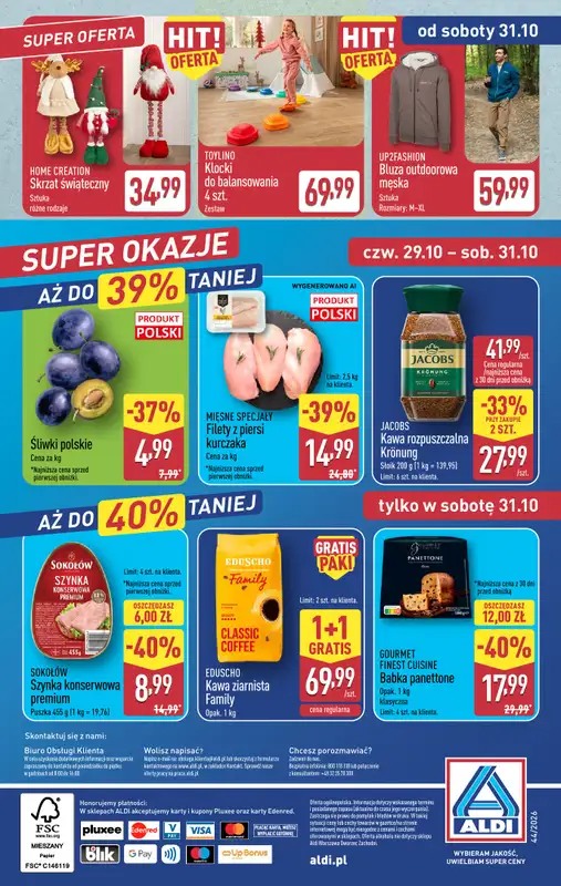 Aldi - gazetka promocyjna Weekend super cen w Aldi! od czwartku 29.10 do soboty 31.10 - strona 10