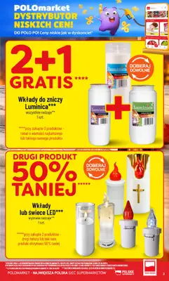 POLOmarket - gazetka promocyjna Gazetka od środy 28.10 do wtorku 03.11 - strona 3