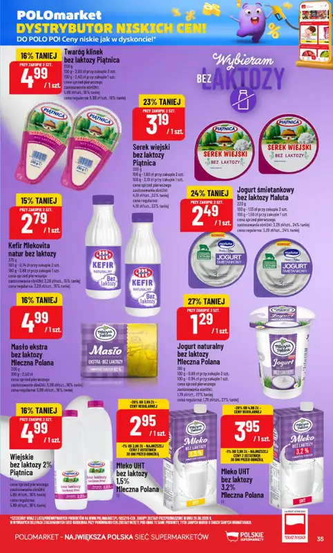 POLOmarket - gazetka promocyjna Gazetka od środy 28.10 do wtorku 03.11 - strona 35