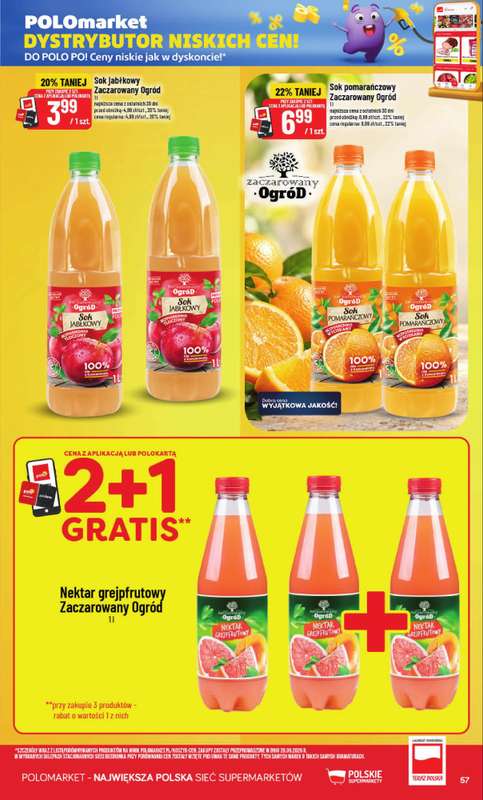 POLOmarket - gazetka promocyjna Gazetka od środy 28.10 do wtorku 03.11 - strona 57