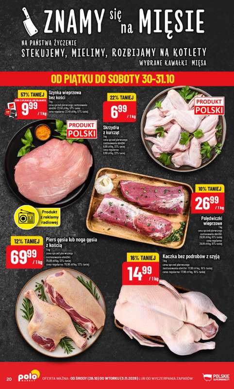 POLOmarket - gazetka promocyjna Gazetka od środy 28.10 do wtorku 03.11 - strona 20