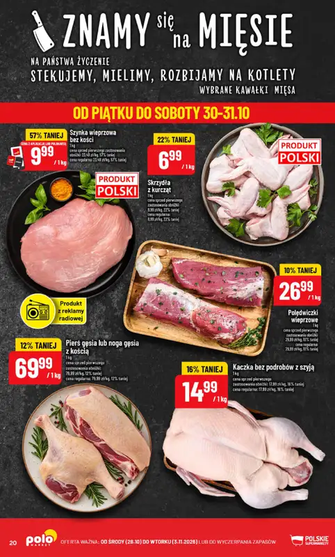 POLOmarket - gazetka promocyjna Gazetka od środy 28.10 do wtorku 03.11 - strona 20