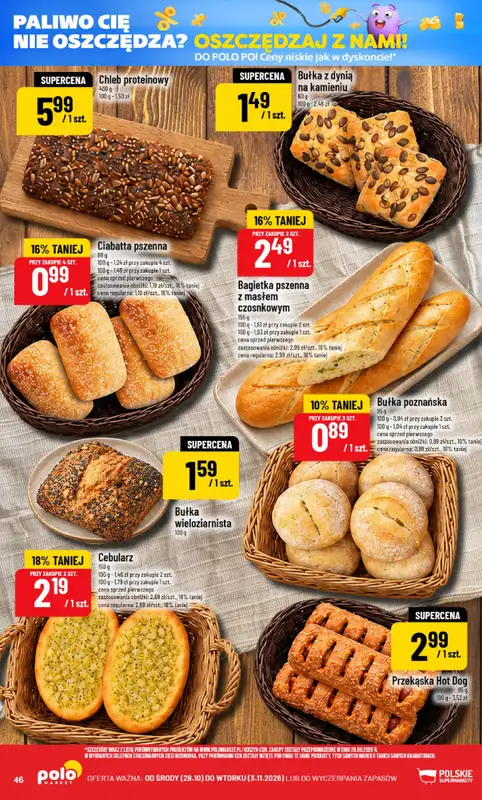 POLOmarket - gazetka promocyjna Gazetka od środy 28.10 do wtorku 03.11 - strona 46