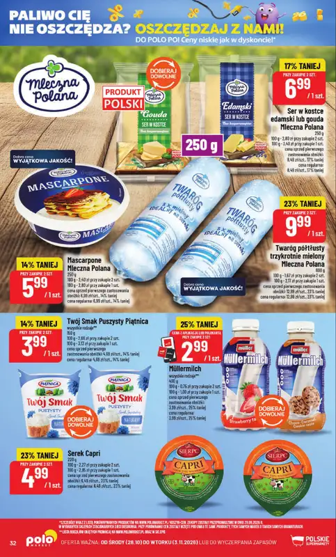 POLOmarket - gazetka promocyjna Gazetka od środy 28.10 do wtorku 03.11 - strona 32