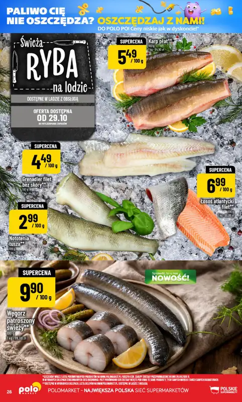 POLOmarket - gazetka promocyjna Gazetka od środy 28.10 do wtorku 03.11 - strona 28