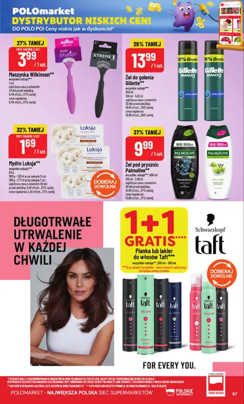 POLOmarket - gazetka promocyjna Gazetka od środy 28.10 do wtorku 03.11 - strona 67