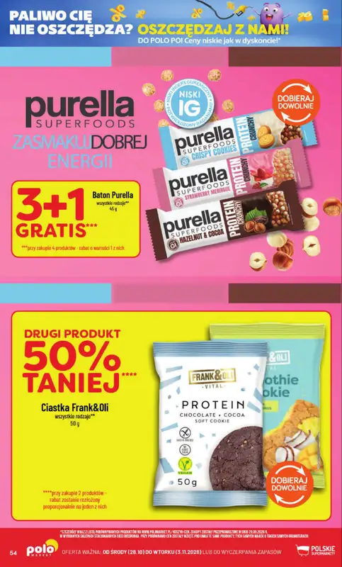 POLOmarket - gazetka promocyjna Gazetka od środy 28.10 do wtorku 03.11 - strona 54