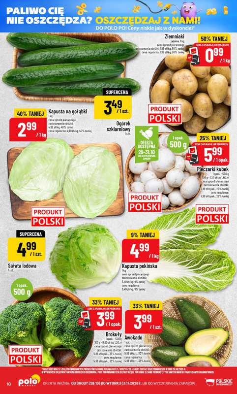 POLOmarket - gazetka promocyjna Gazetka od środy 28.10 do wtorku 03.11 - strona 10