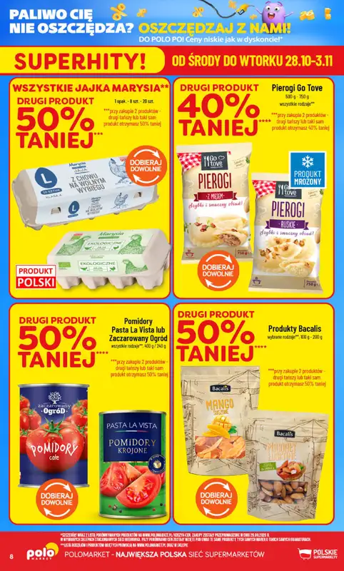 POLOmarket - gazetka promocyjna Gazetka od środy 28.10 do wtorku 03.11 - strona 8