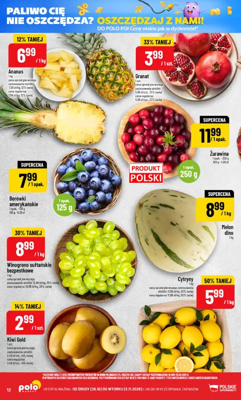 POLOmarket - gazetka promocyjna Gazetka od środy 28.10 do wtorku 03.11 - strona 12