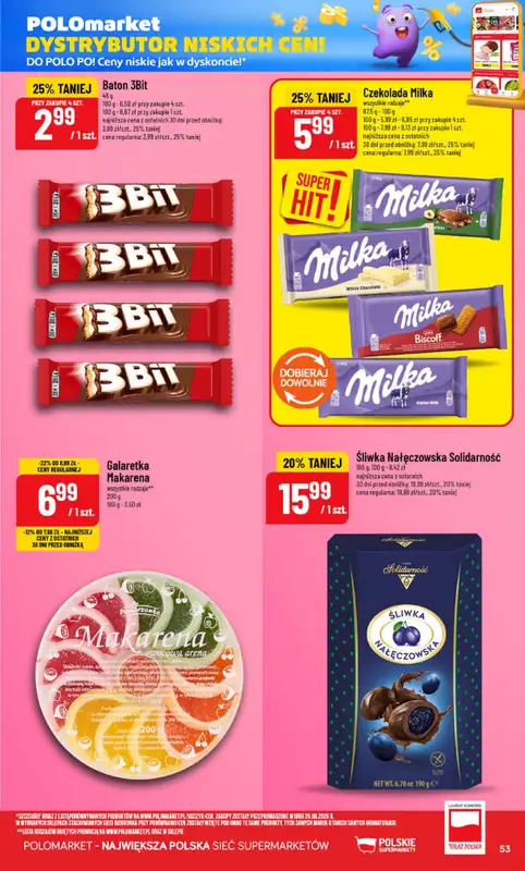 POLOmarket - gazetka promocyjna Gazetka od środy 28.10 do wtorku 03.11 - strona 53