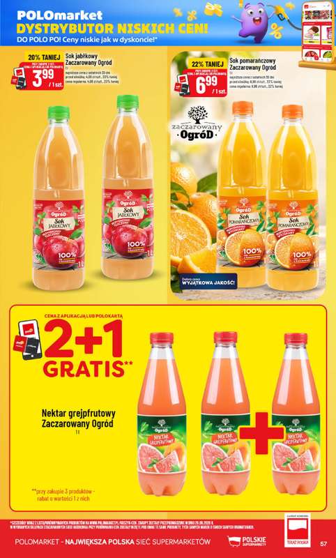 POLOmarket - gazetka promocyjna Gazetka od środy 28.10 do wtorku 03.11 - strona 57