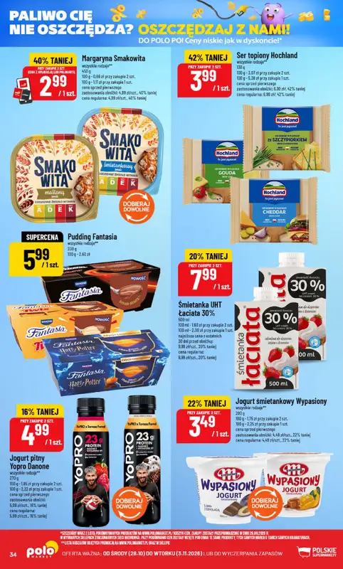 POLOmarket - gazetka promocyjna Gazetka od środy 28.10 do wtorku 03.11 - strona 34