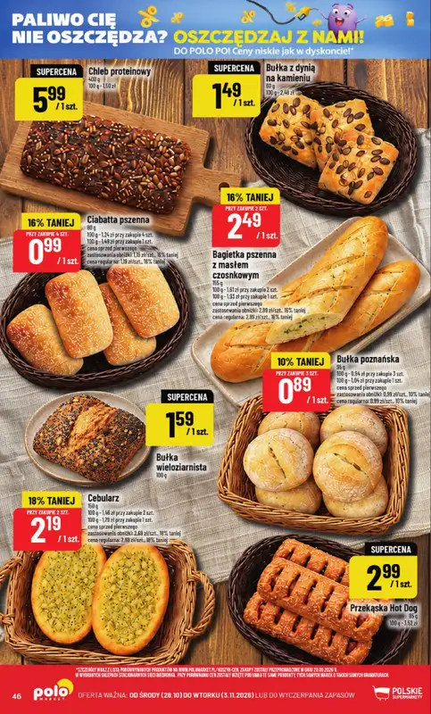 POLOmarket - gazetka promocyjna Gazetka od środy 28.10 do wtorku 03.11 - strona 46