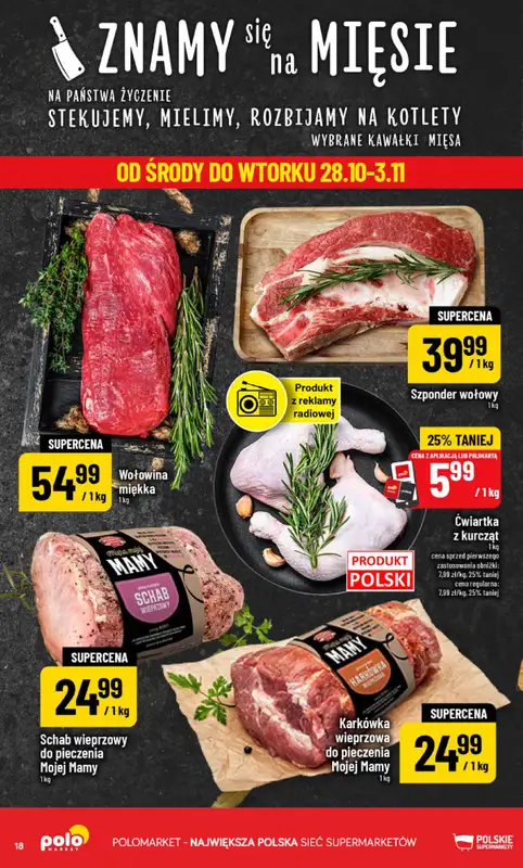 POLOmarket - gazetka promocyjna Gazetka od środy 28.10 do wtorku 03.11 - strona 18