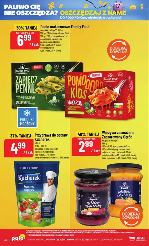 POLOmarket - gazetka promocyjna Gazetka od środy 28.10 do wtorku 03.11 - strona 40