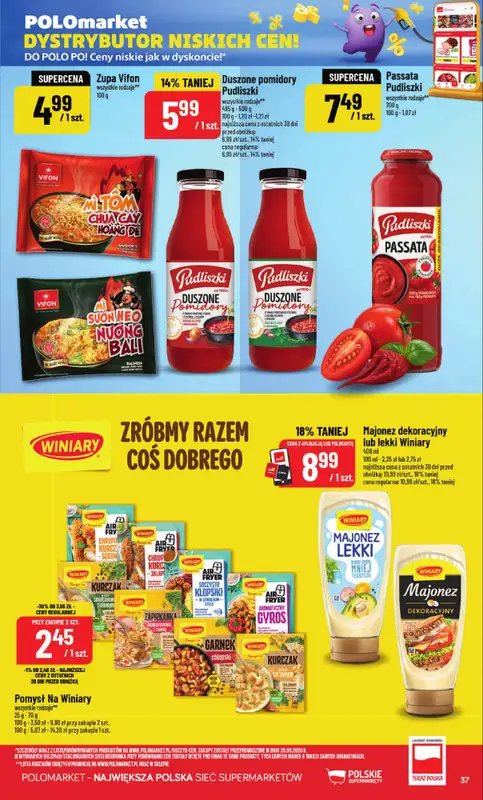 POLOmarket - gazetka promocyjna Gazetka od środy 28.10 do wtorku 03.11 - strona 37