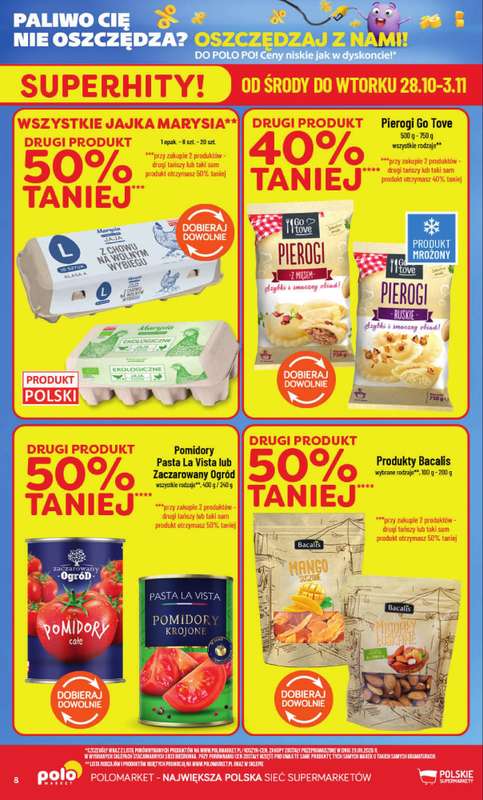 POLOmarket - gazetka promocyjna Gazetka od środy 28.10 do wtorku 03.11 - strona 8