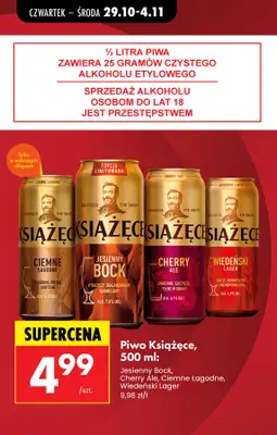 Biedronka - gazetka promocyjna Najlepsze oferty na PIWO! od czwartku 29.10 do soboty 31.10 - strona 7