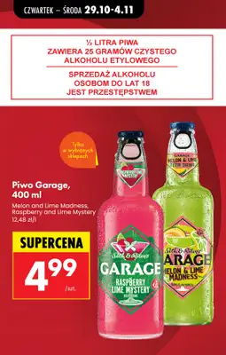 Biedronka - gazetka promocyjna Najlepsze oferty na PIWO! od czwartku 29.10 do soboty 31.10 - strona 5