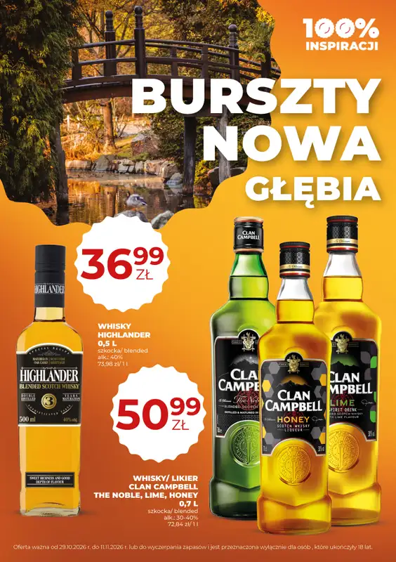 Duży Ben - gazetka promocyjna Gazetka alkoholowa od czwartku 29.10 do środy 11.11 - strona 8