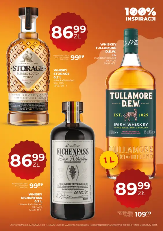 Duży Ben - gazetka promocyjna Gazetka alkoholowa od czwartku 29.10 do środy 11.11 - strona 11