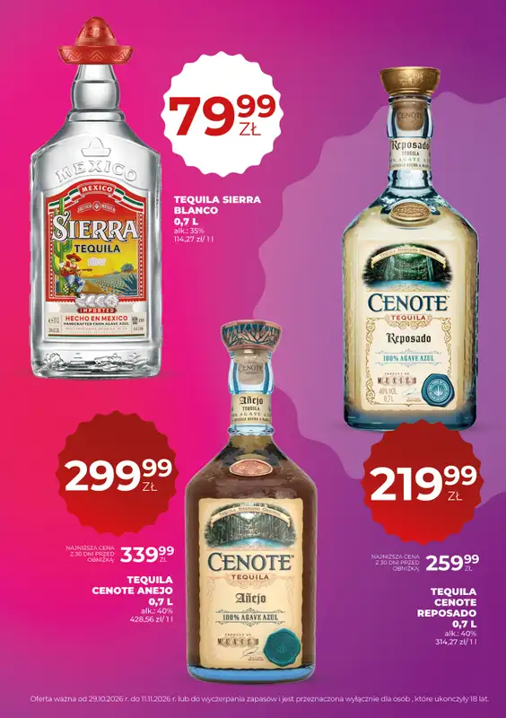 Duży Ben - gazetka promocyjna Gazetka alkoholowa od czwartku 29.10 do środy 11.11 - strona 23