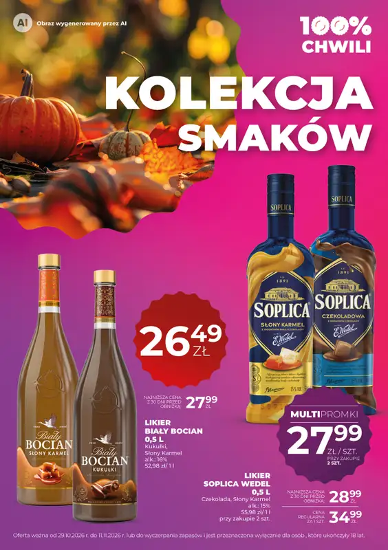 Duży Ben - gazetka promocyjna Gazetka alkoholowa od czwartku 29.10 do środy 11.11 - strona 18