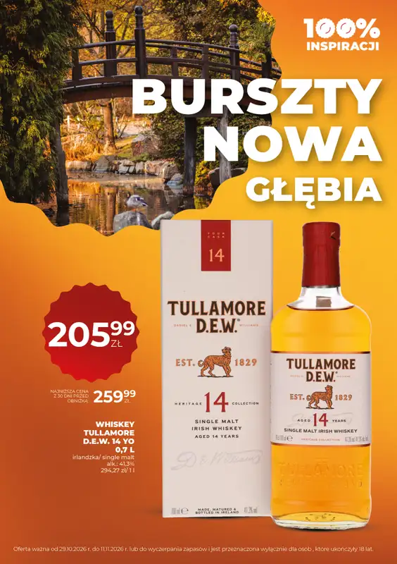 Duży Ben - gazetka promocyjna Gazetka alkoholowa od czwartku 29.10 do środy 11.11 - strona 14