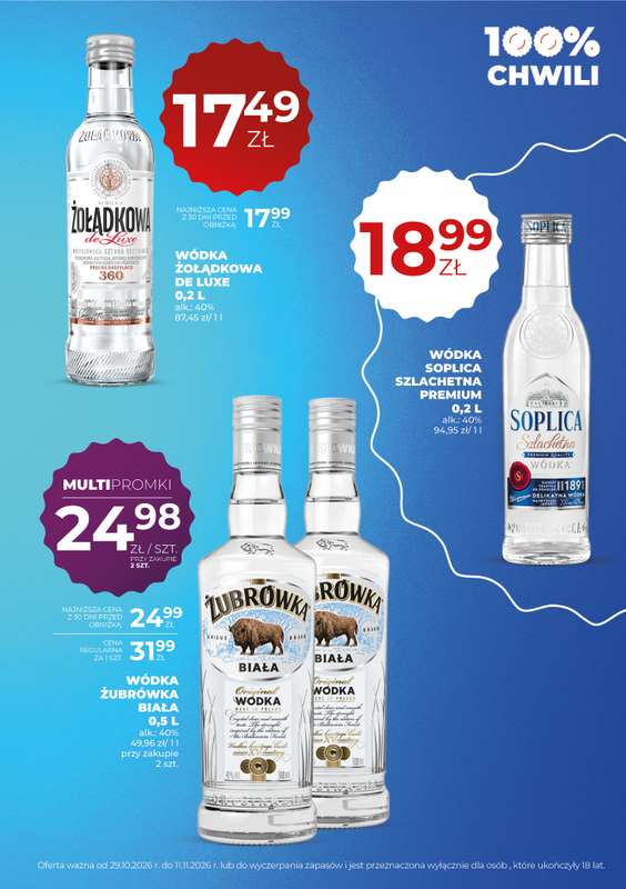 Duży Ben - gazetka promocyjna Gazetka alkoholowa od czwartku 29.10 do środy 11.11 - strona 33