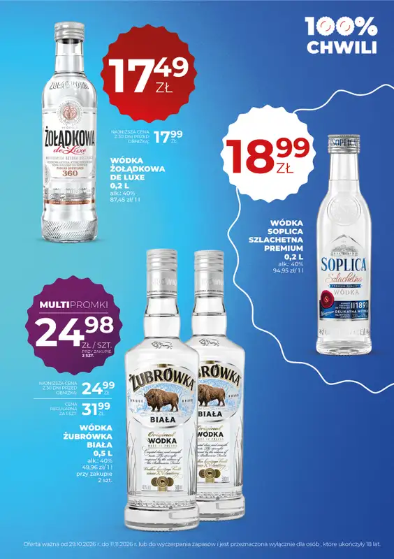Duży Ben - gazetka promocyjna Gazetka alkoholowa od czwartku 29.10 do środy 11.11 - strona 33