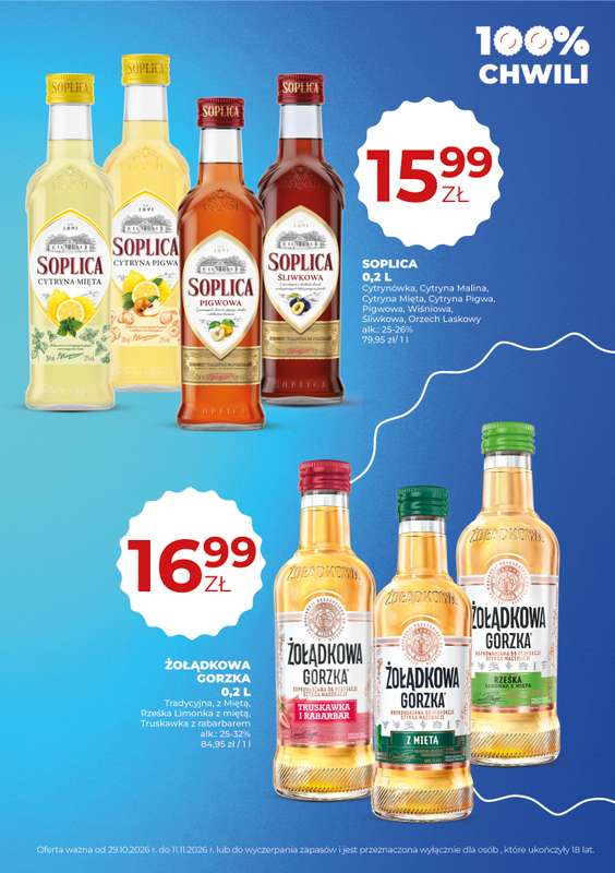 Duży Ben - gazetka promocyjna Gazetka alkoholowa od czwartku 29.10 do środy 11.11 - strona 29
