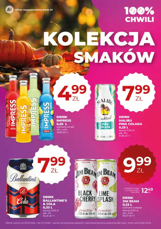 Duży Ben - gazetka promocyjna Gazetka alkoholowa od czwartku 29.10 do środy 11.11 - strona 16