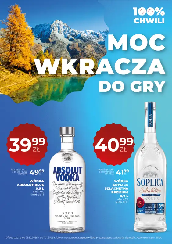 Duży Ben - gazetka promocyjna Gazetka alkoholowa od czwartku 29.10 do środy 11.11 - strona 36