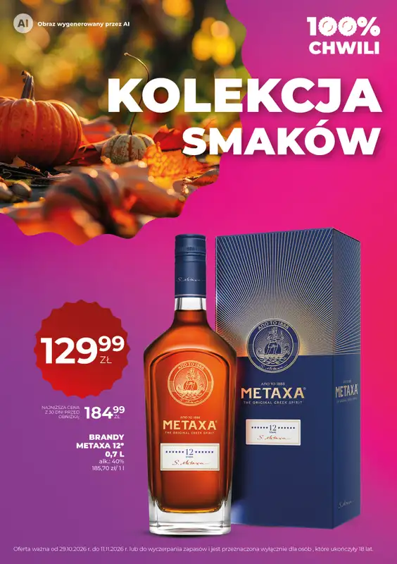 Duży Ben - gazetka promocyjna Gazetka alkoholowa od czwartku 29.10 do środy 11.11 - strona 22