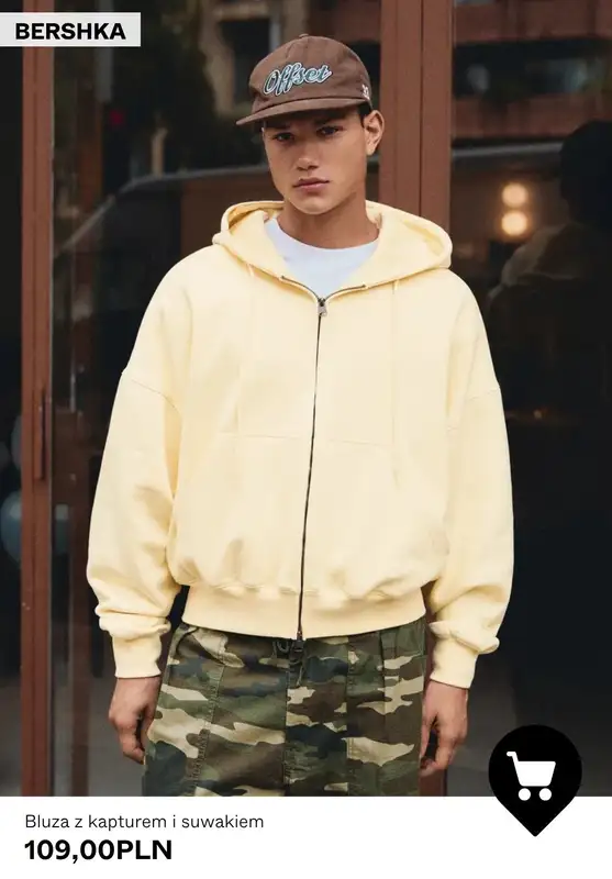 Bershka - gazetka promocyjna Bluzy męskie od piątku 30.10  - strona 10