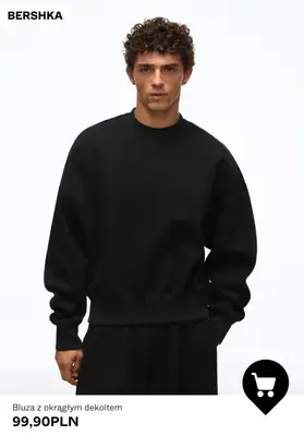 Bershka - gazetka promocyjna Bluzy męskie od piątku 30.10  - strona 3