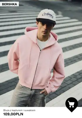 Bershka - gazetka promocyjna Bluzy męskie od piątku 30.10  - strona 9