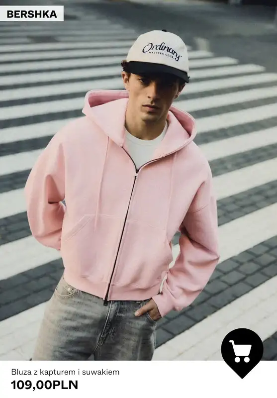 Bershka - gazetka promocyjna Bluzy męskie od piątku 30.10  - strona 9