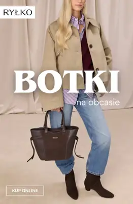 Ryłko - gazetka promocyjna BOTKI na obcasie od piątku 30.10 