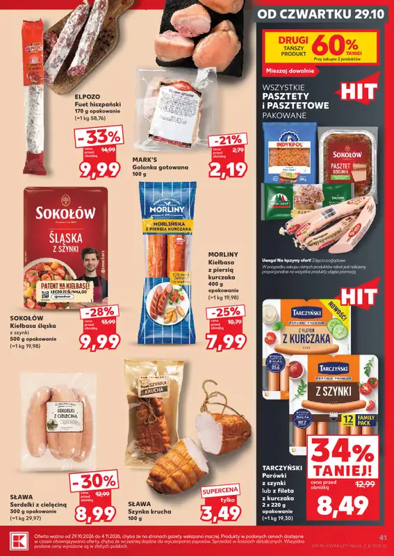 Kaufland - gazetka promocyjna Gazetka Tygodnia od czwartku 29.10 do środy 04.11 - strona 41