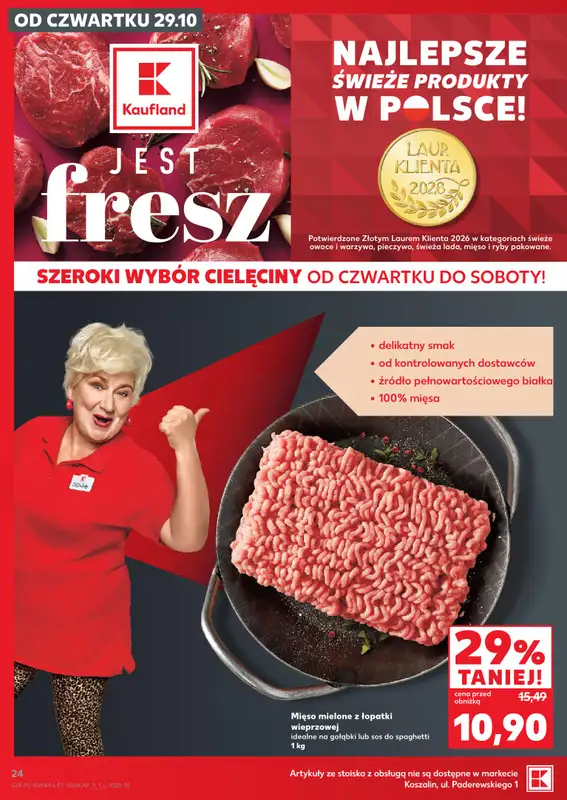 Kaufland - gazetka promocyjna Gazetka Tygodnia od czwartku 29.10 do środy 04.11 - strona 24